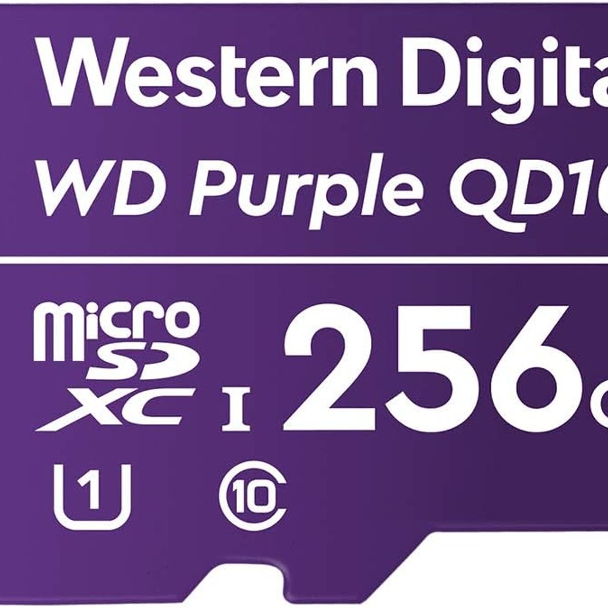 WESTERN DIGITAL - MEMORIA MICRO SD WERTERN DIGITAL DE 256GB QD101 PURPURA
