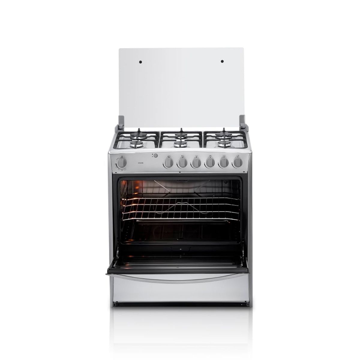 INDURAMA - COCINA INDURAMA CATALUÑA 6 HORNILLAS CROMA