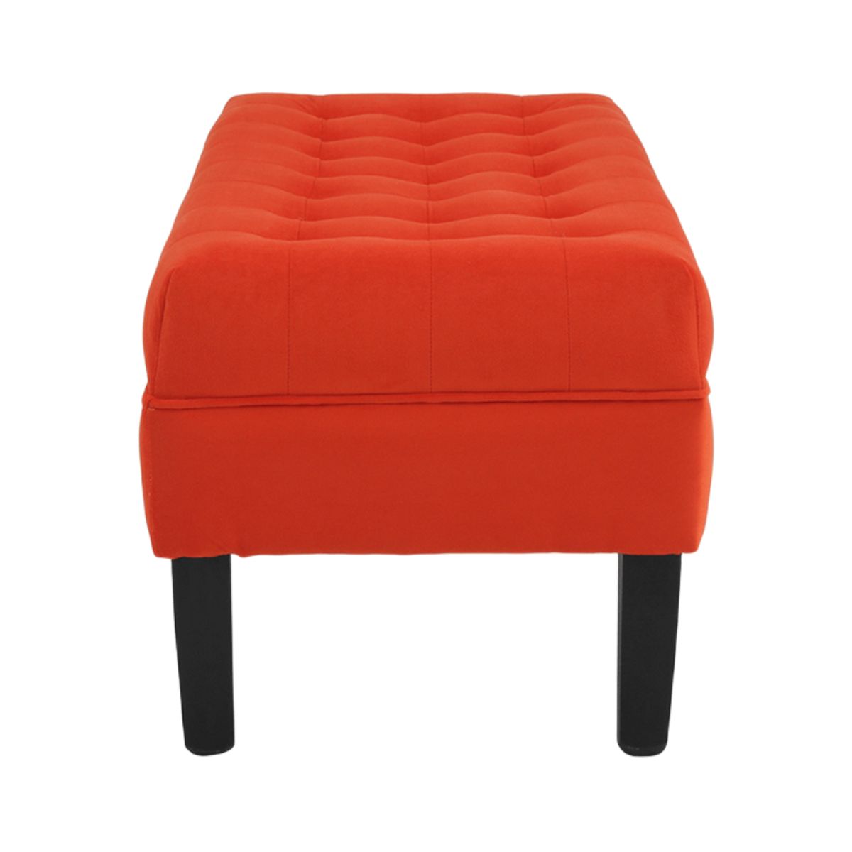 HOGAR & SPACIOS - HYS BANQUETA GRIEGO NARANJA