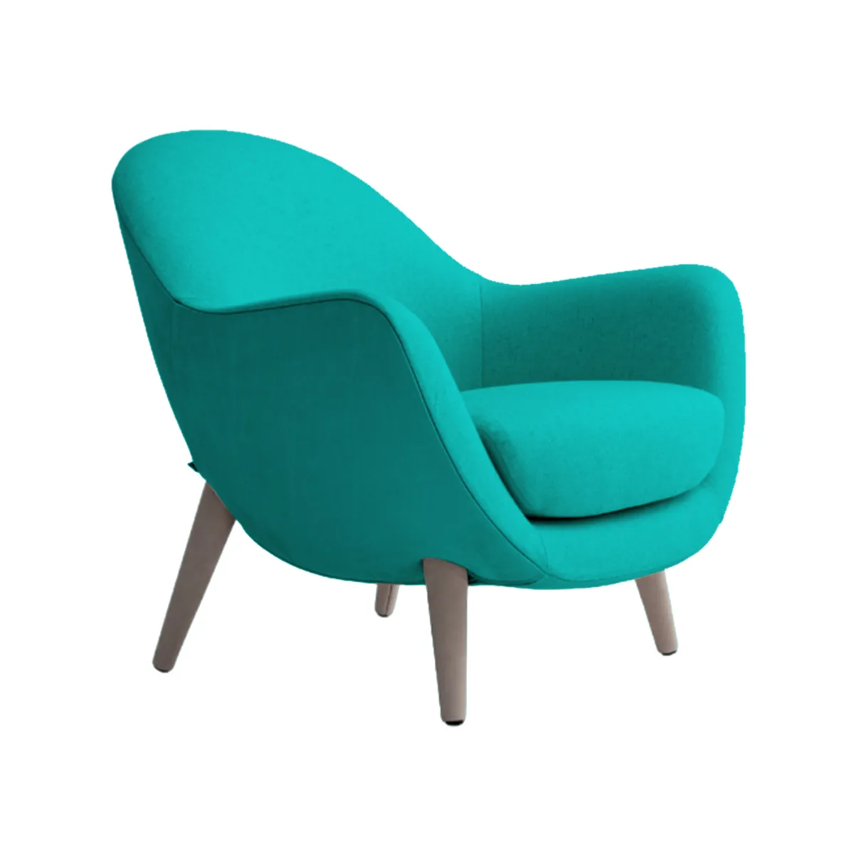 HOGAR & SPACIOS - HYS SILLON CORBA CELESTE AGUA