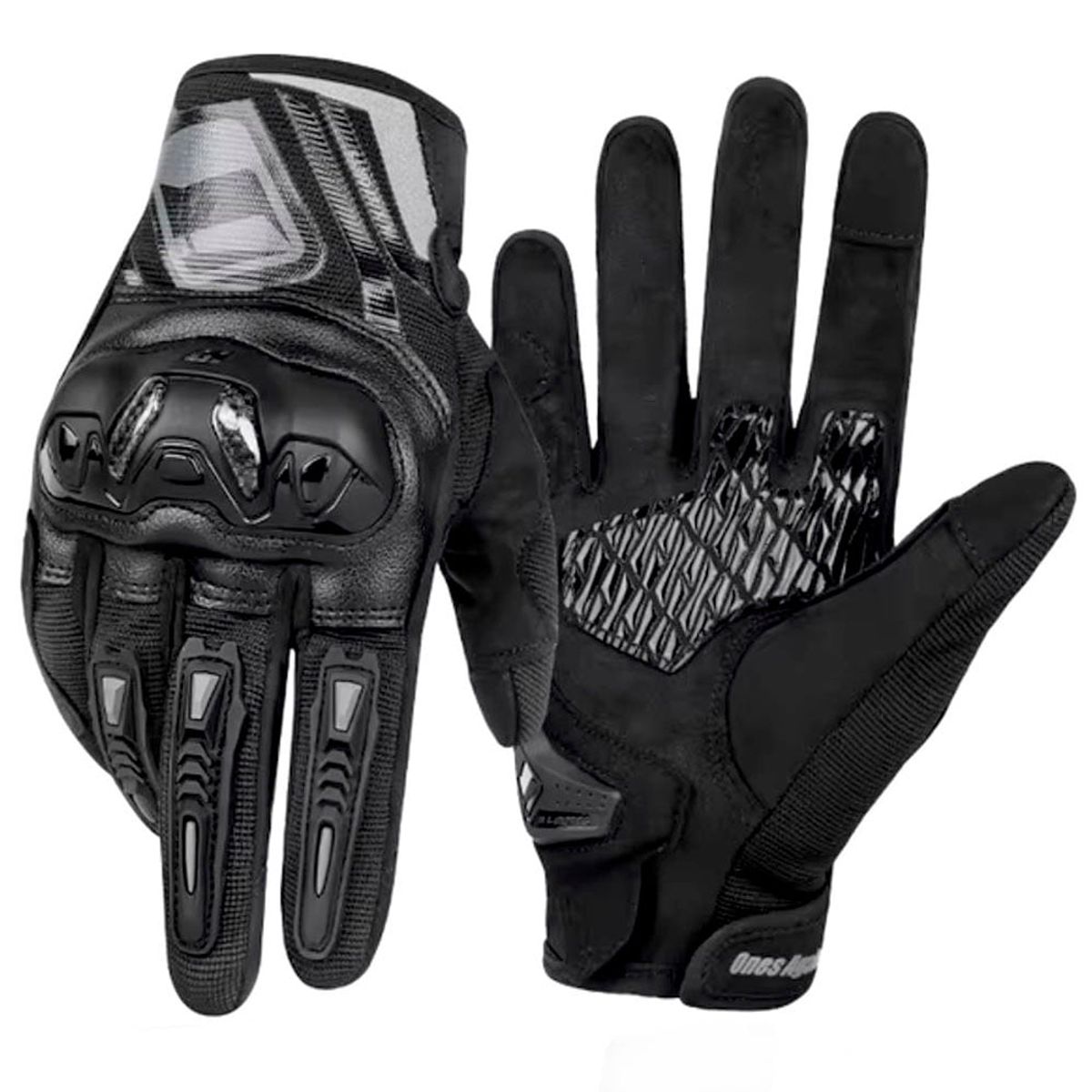 ONE PIECE - GUANTES PARA MOTO CON PROTECCIONES RIGIDAS EN CARBON ONES AGAIN