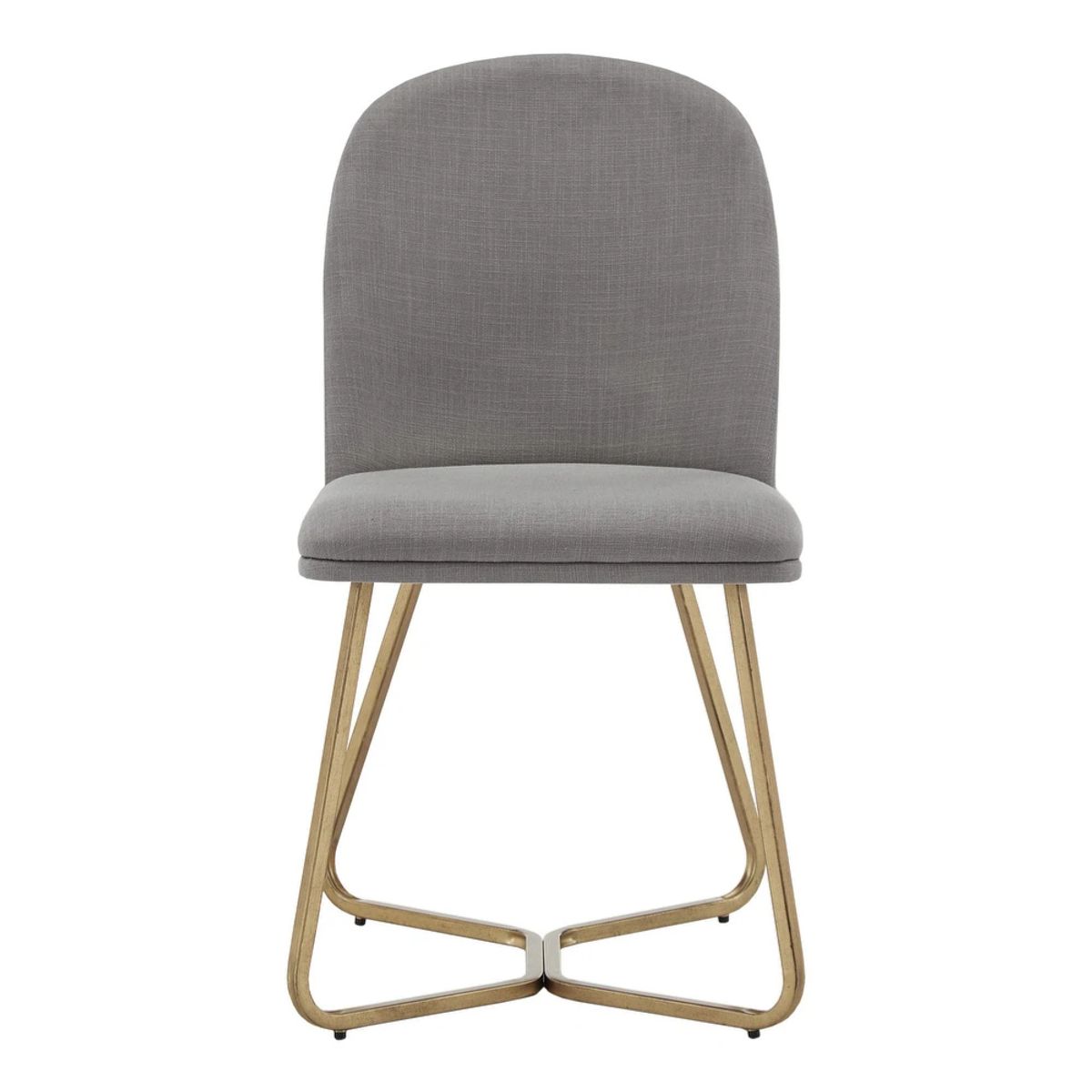 HOGAR & SPACIOS - HYS COMEDOR 4 SILLAS MONROE GRIS OSCURO