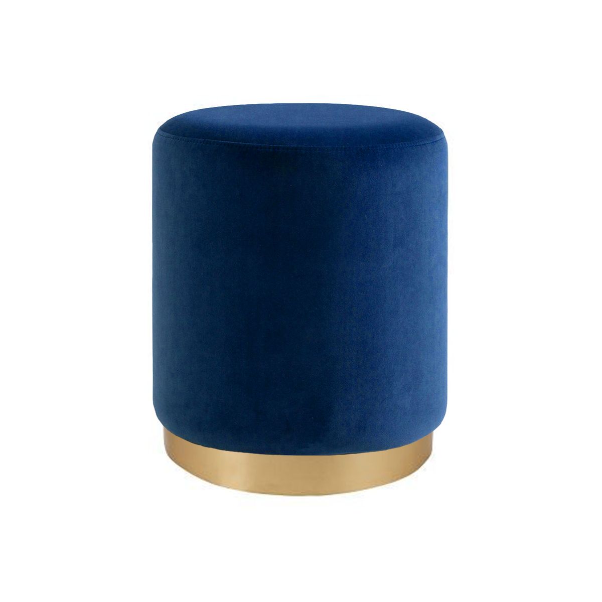 GENERICO - PUFF KARL AZUL REDONDO