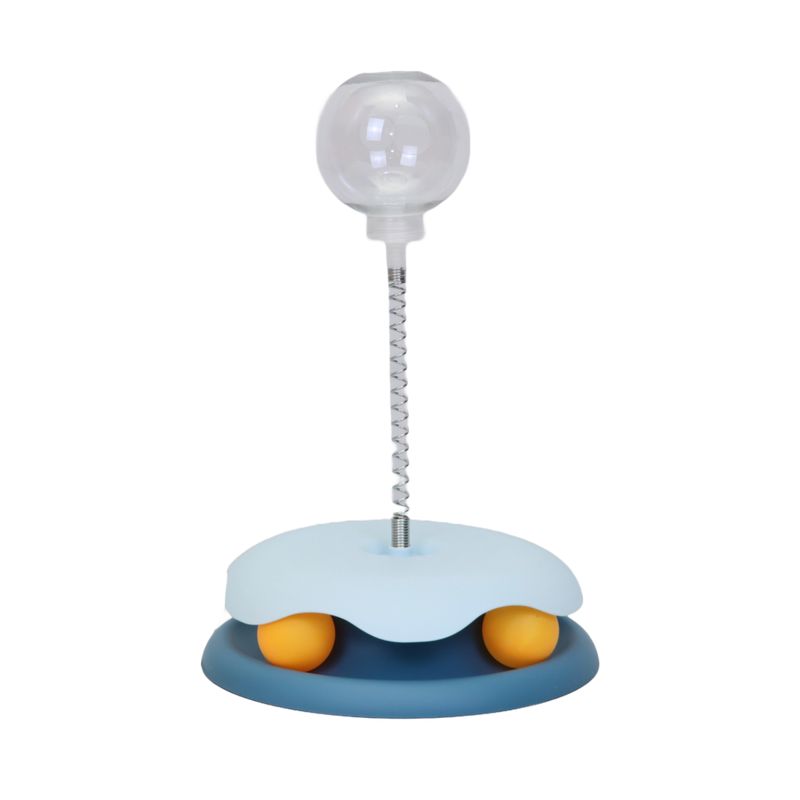 GENERICO - JUGUETE INTERACTIVO Y DISPENSADOR DE GOLOSINAS PARA GATOS