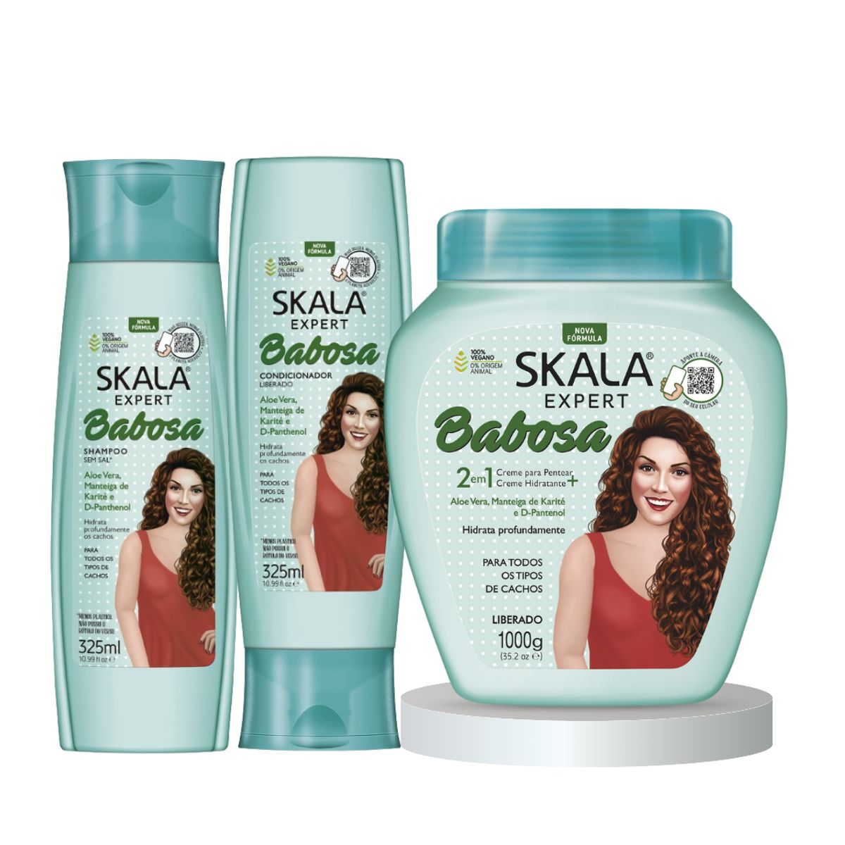 SKALA - Kit Hidratación Capilar - Skala Babosa - Aloe Vera