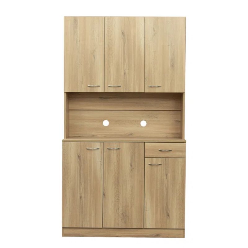 TU MESITA - Mueble de Microondas mas Repostero Pierina color Duna TU MESITA