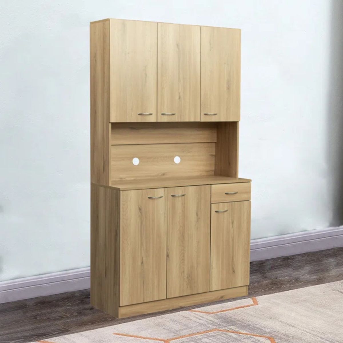 TU MESITA - Mueble de Microondas mas Repostero Pierina color Duna TU MESITA