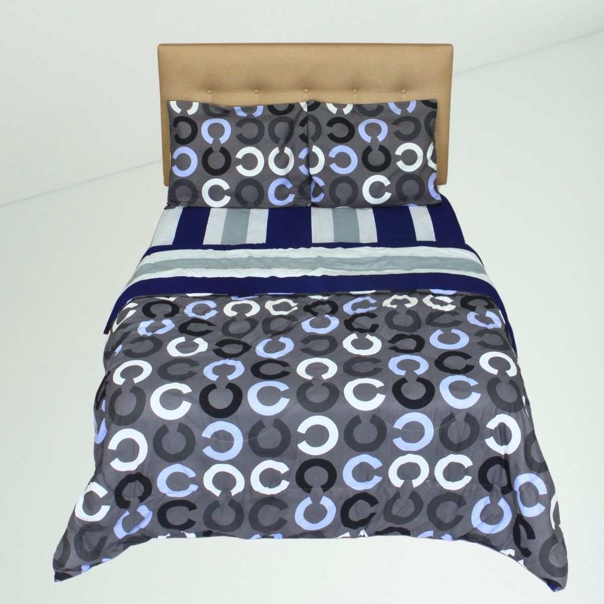 ESKIMOPERU - EDREDÓN DE 2 PLAZAS REVERSIBLE GOLD