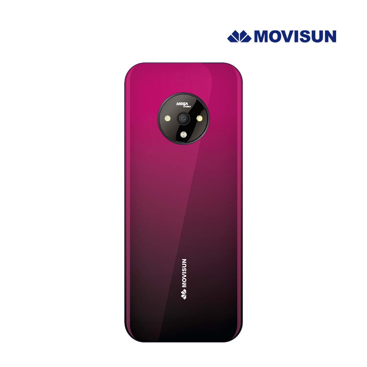 MOVISUN - MOVISUN Celular Básico 3G Radio FM Aplo K31 ROJO