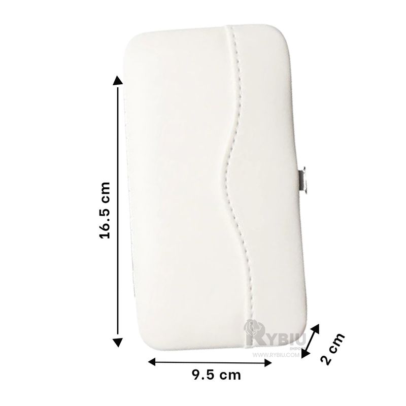 RYBIU IMPORT - Pack de Manicure en Color Blanco Y+Ligas de Regalo