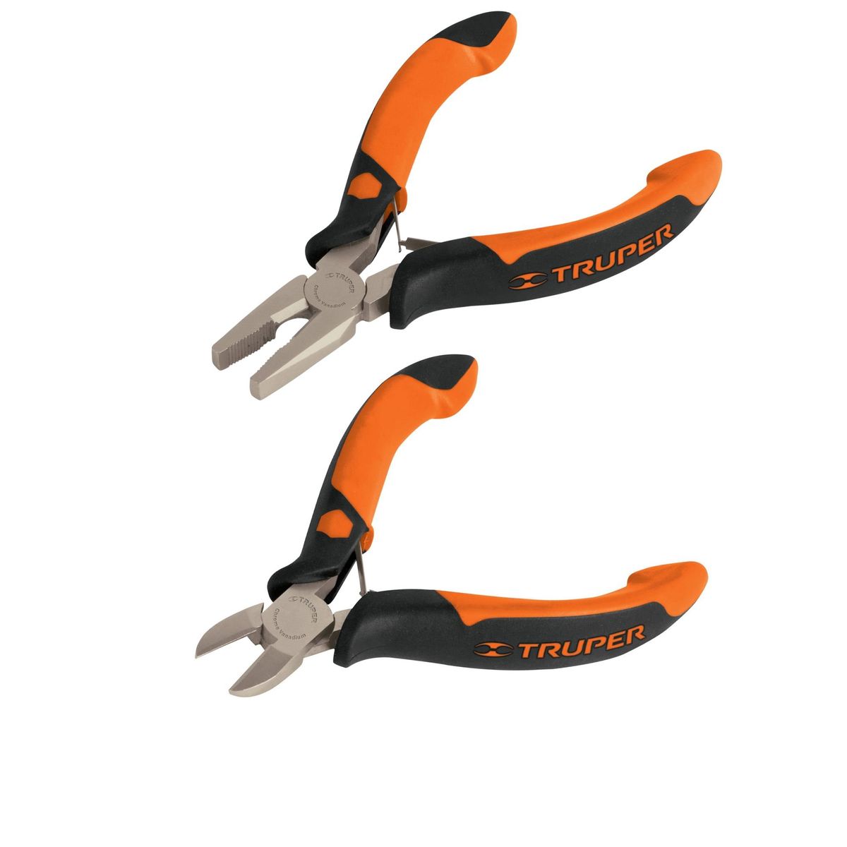 TRUPER - KIT MINI ALICATE DE 4 Y 5 PULGADAS