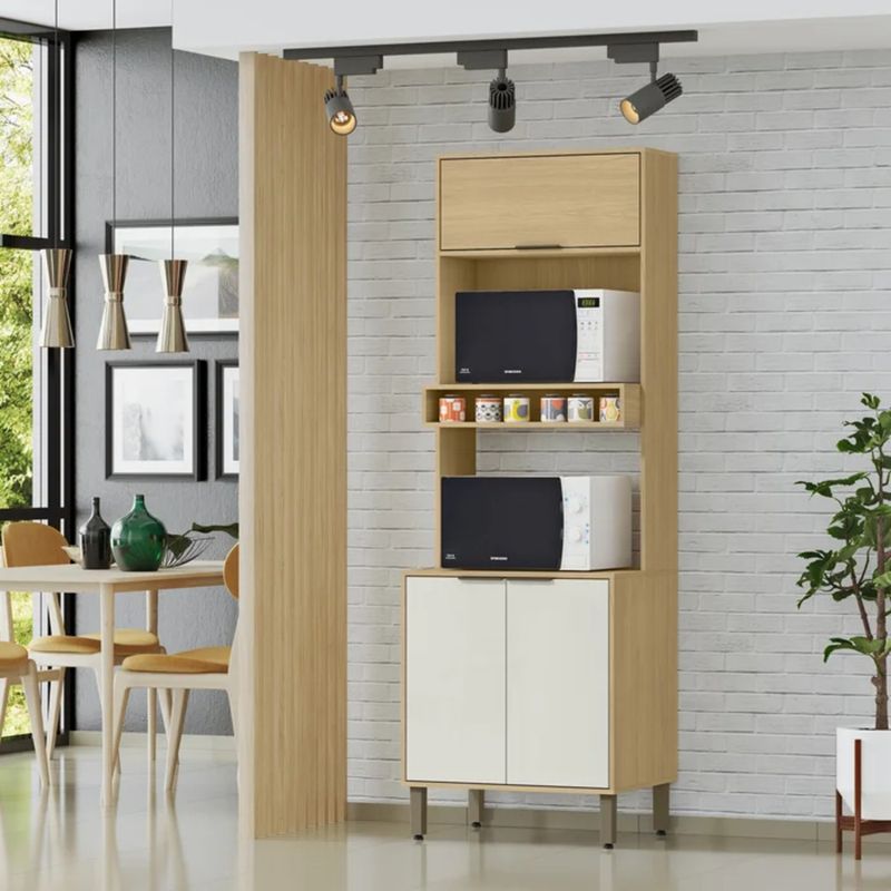 TU MESITA - Moderno Mueble de Cocina Venus color DunaBlanco TU MESITA