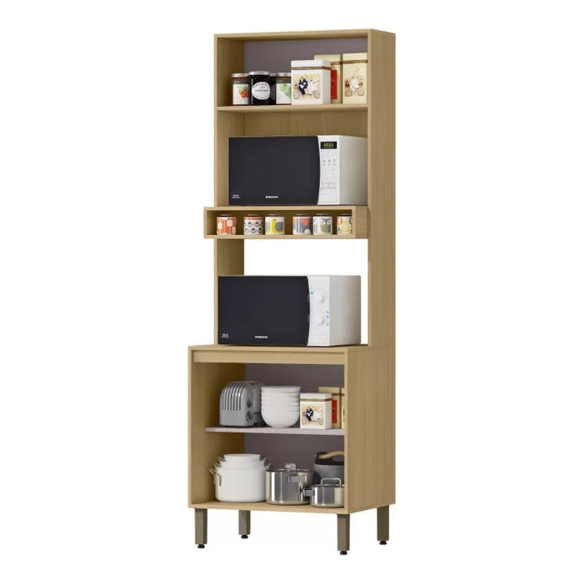 TU MESITA - Moderno Mueble de Cocina Venus color DunaBlanco TU MESITA