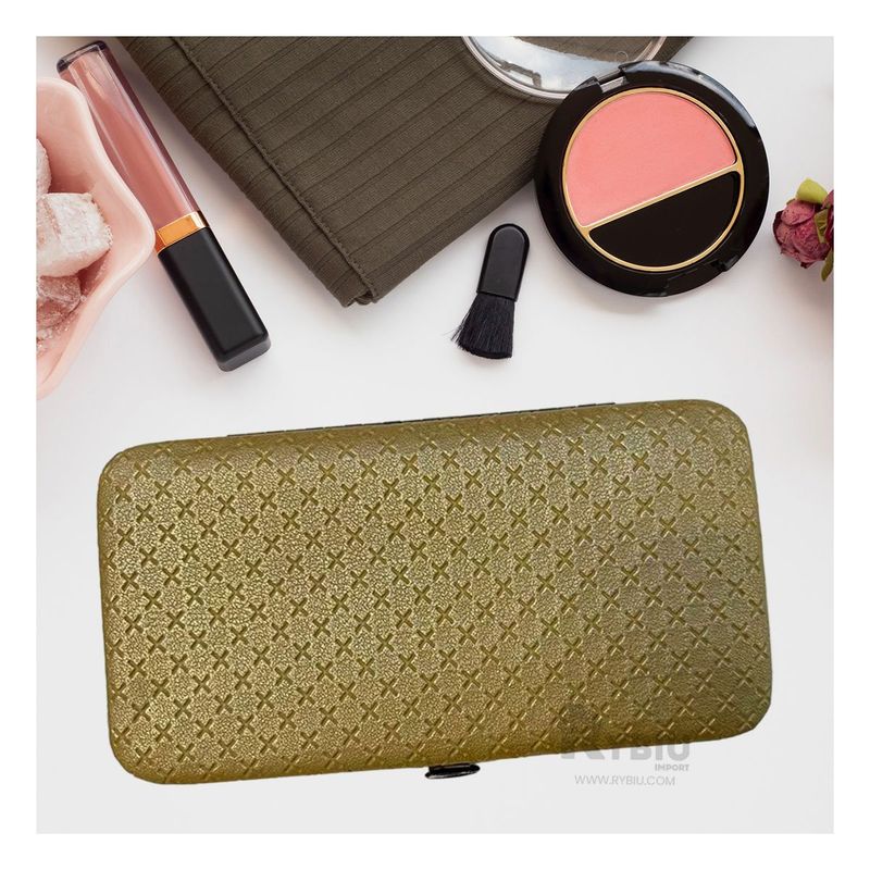 RYBIU IMPORT - Set Portatil en Tono Dorado Y+Papel de Regalo