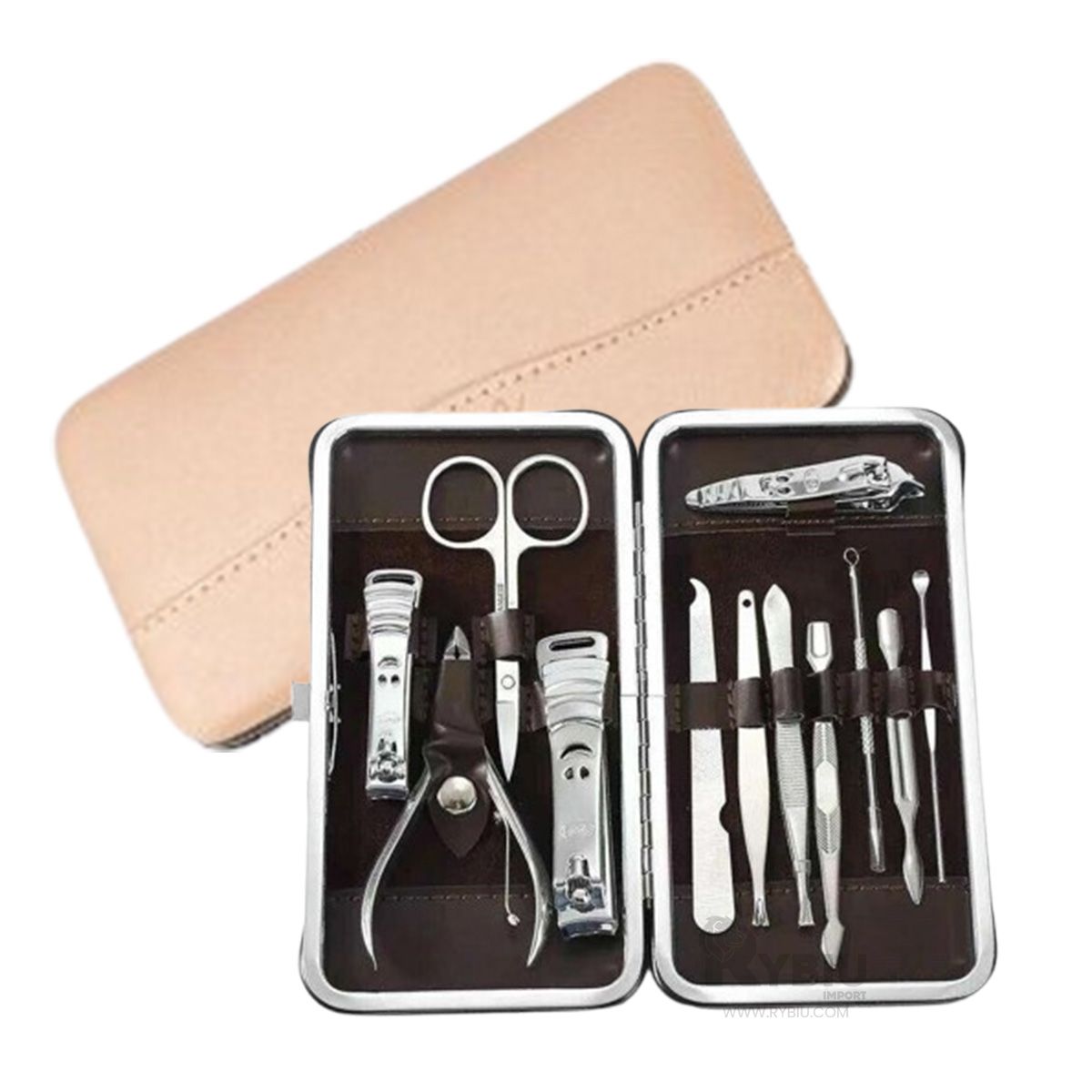 RYBIU IMPORT - Pack Resistente en Tono Melon Y+Regalo Ligas para Peinar