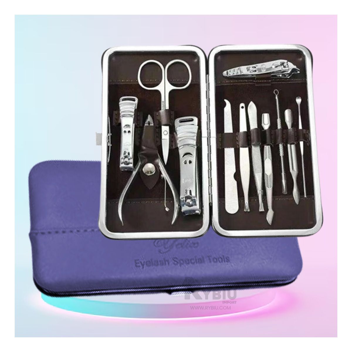 GENERICO - Paquete de Pedicure y Manicure en Azul Y+Gift MiniAgenda