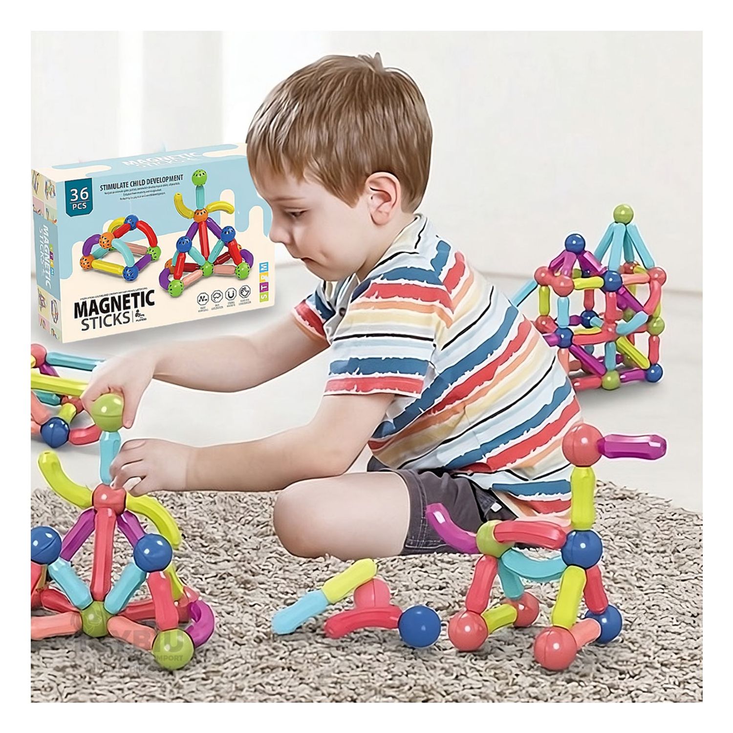 Juego Divertido para Niños en Multicolor Y+Regalo Agendita