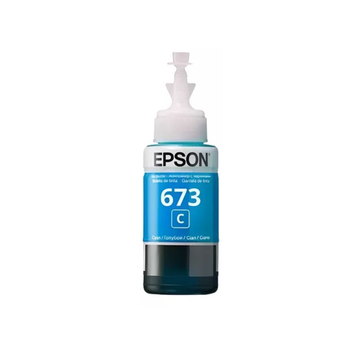 EPSON - Tinta EPSON 673 Cian T673220 ORIGINAL