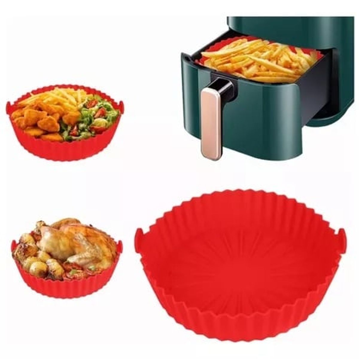 GENERICO - Bandeja de Silicona Para Air Frye