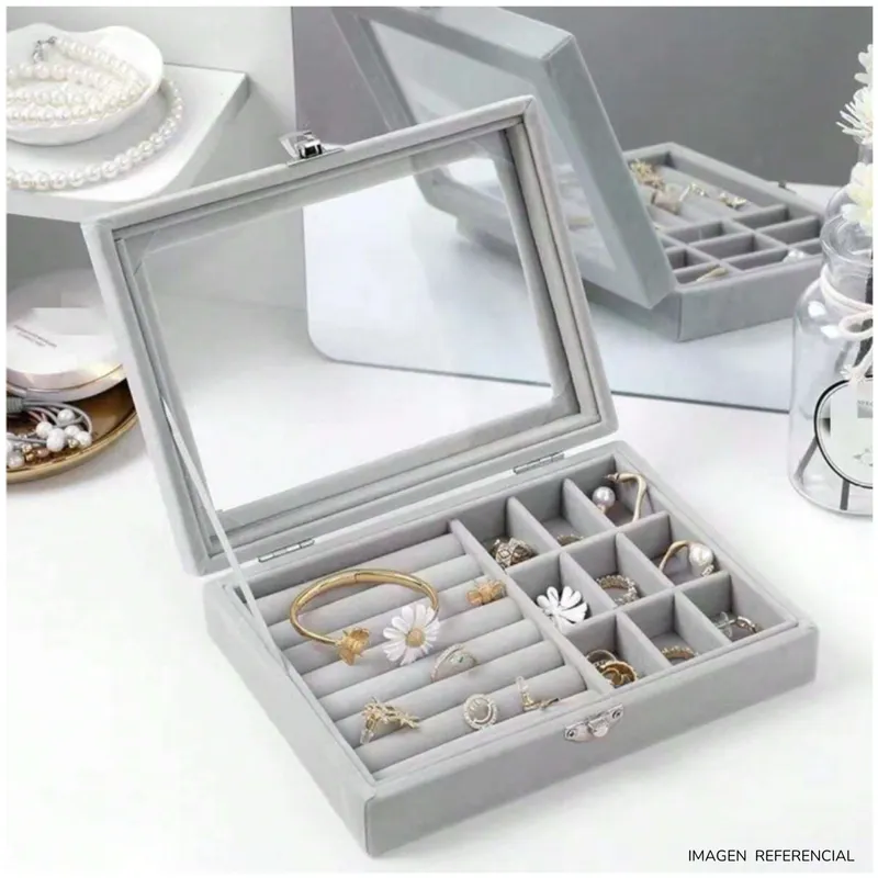 INSPIRA MARKET - Joyero Organizador Elegante para Joyas y Accesorios