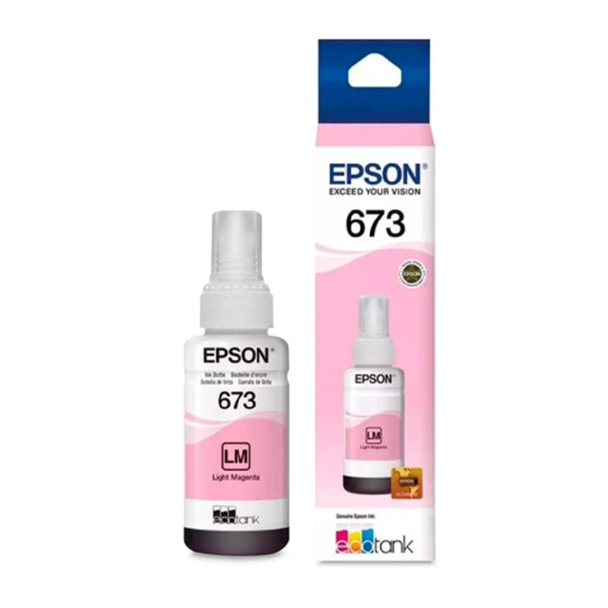 EPSON - Botella de tinta T673 Magenta Light