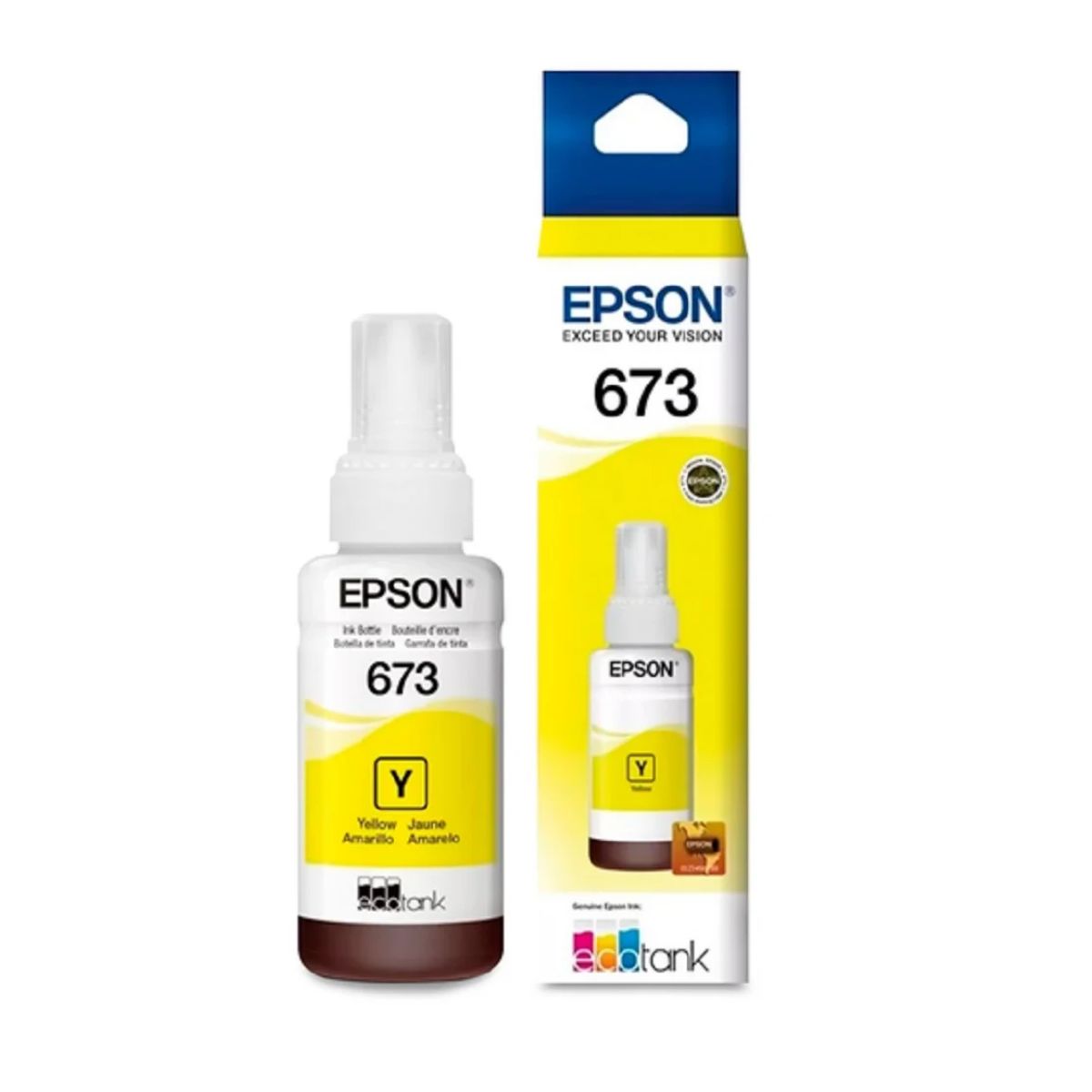 EPSON - Tinta EPSON T673 Yellow ORIGINAL