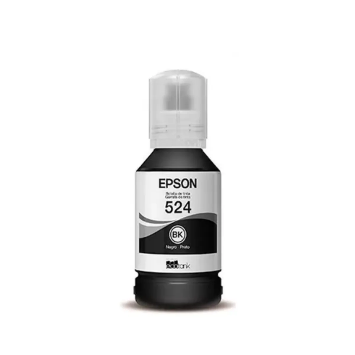 EPSON - Botella de tinta T524 Negro T524120 127 ml ORIGINAL