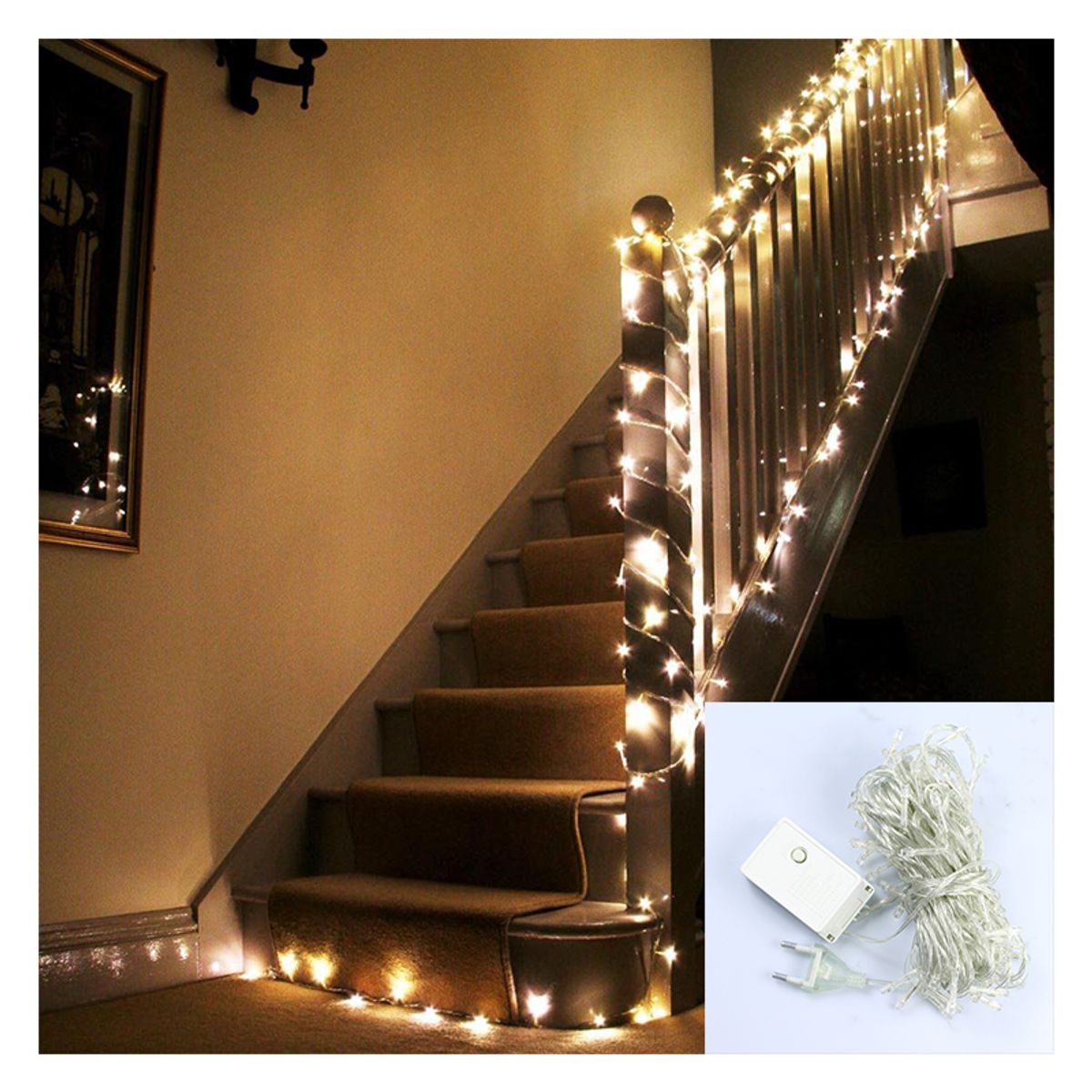 GENERICO - Luces Lineales 26 Mts AMARILLAS