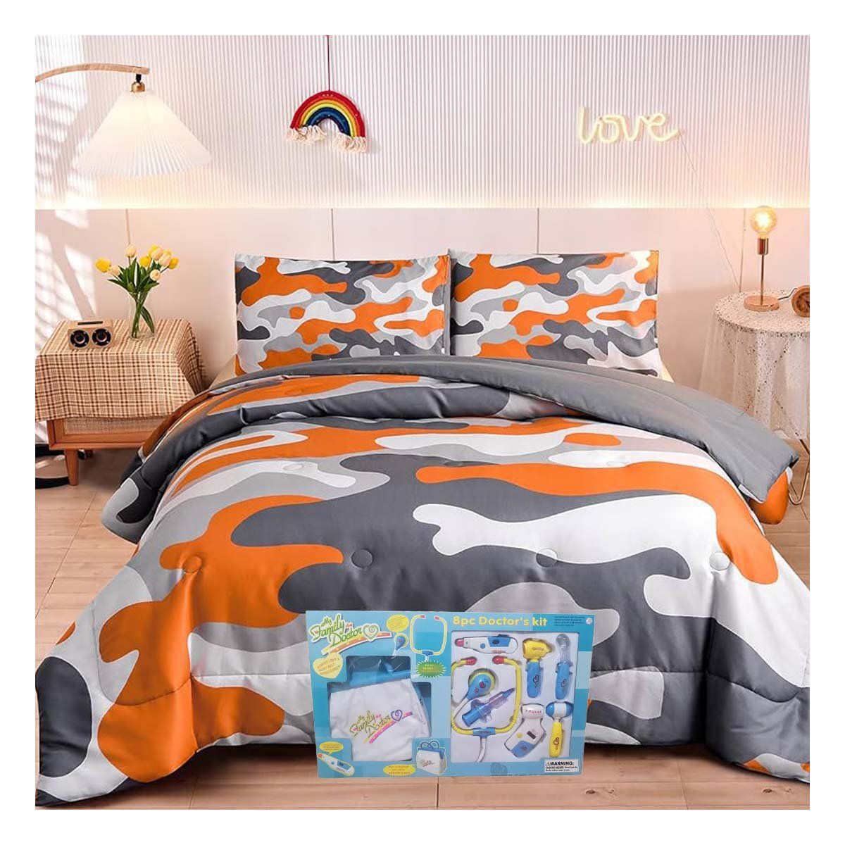 GENERICO - Set de Equipo de Doctor en Caja Grande de Color Azul