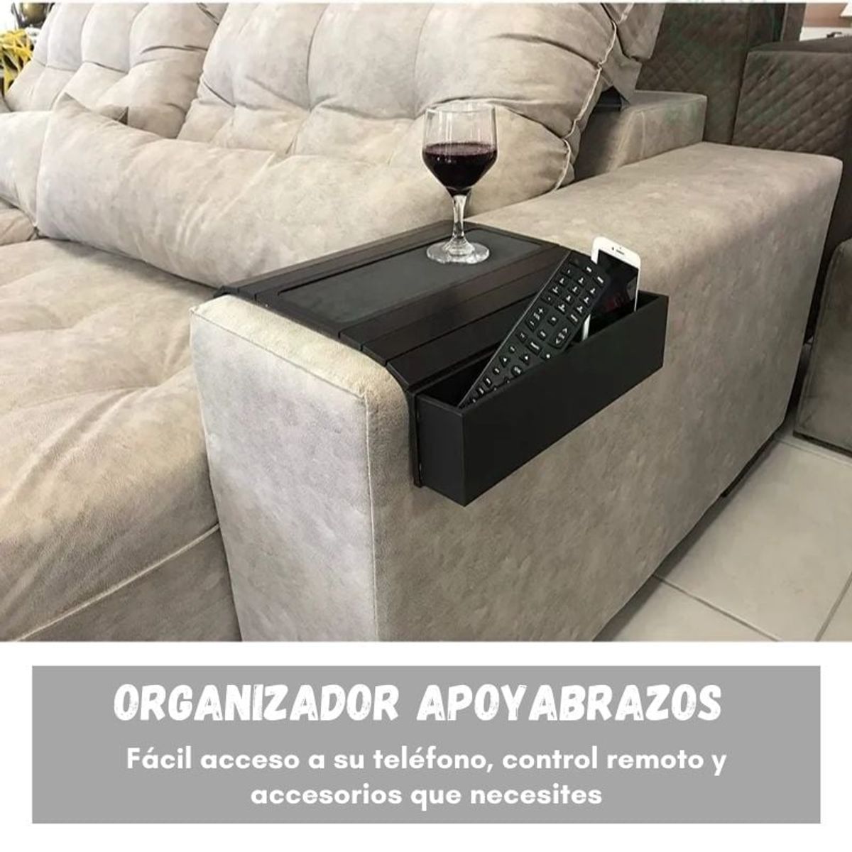 SHEEPBUSTER - Organizador para Reposabrazos de Sofá