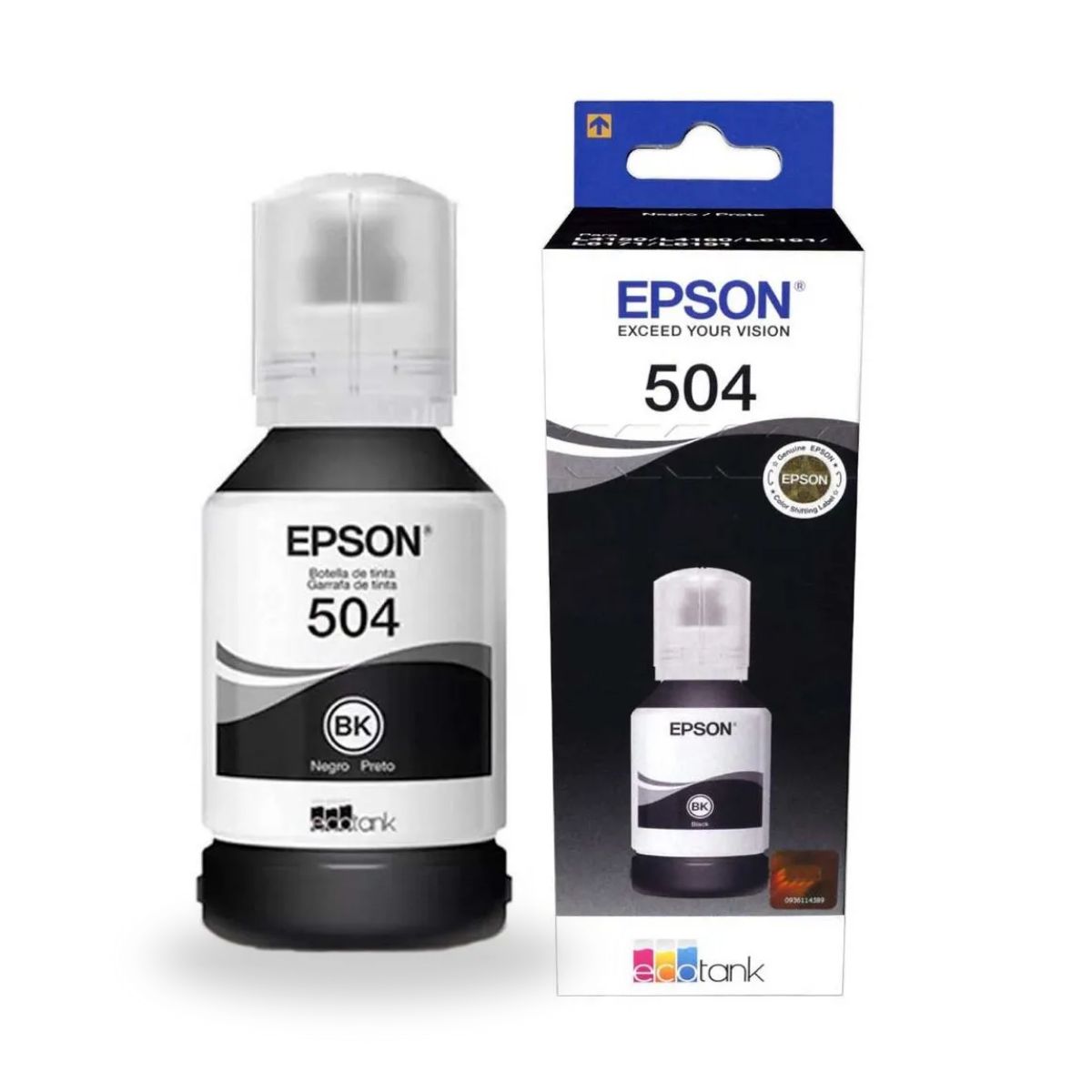 EPSON - Tinta Epson 504 Negro T504120 - 127ml