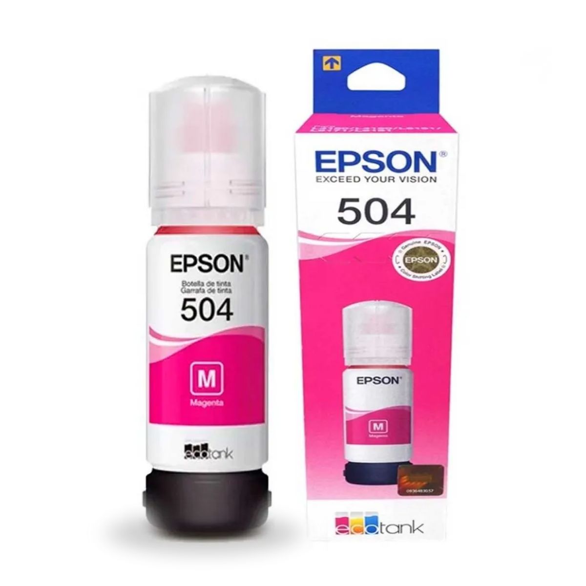 EPSON - BOTELLA TINTA EPSON 504 MAGENTA (T504320) ORIGINAL