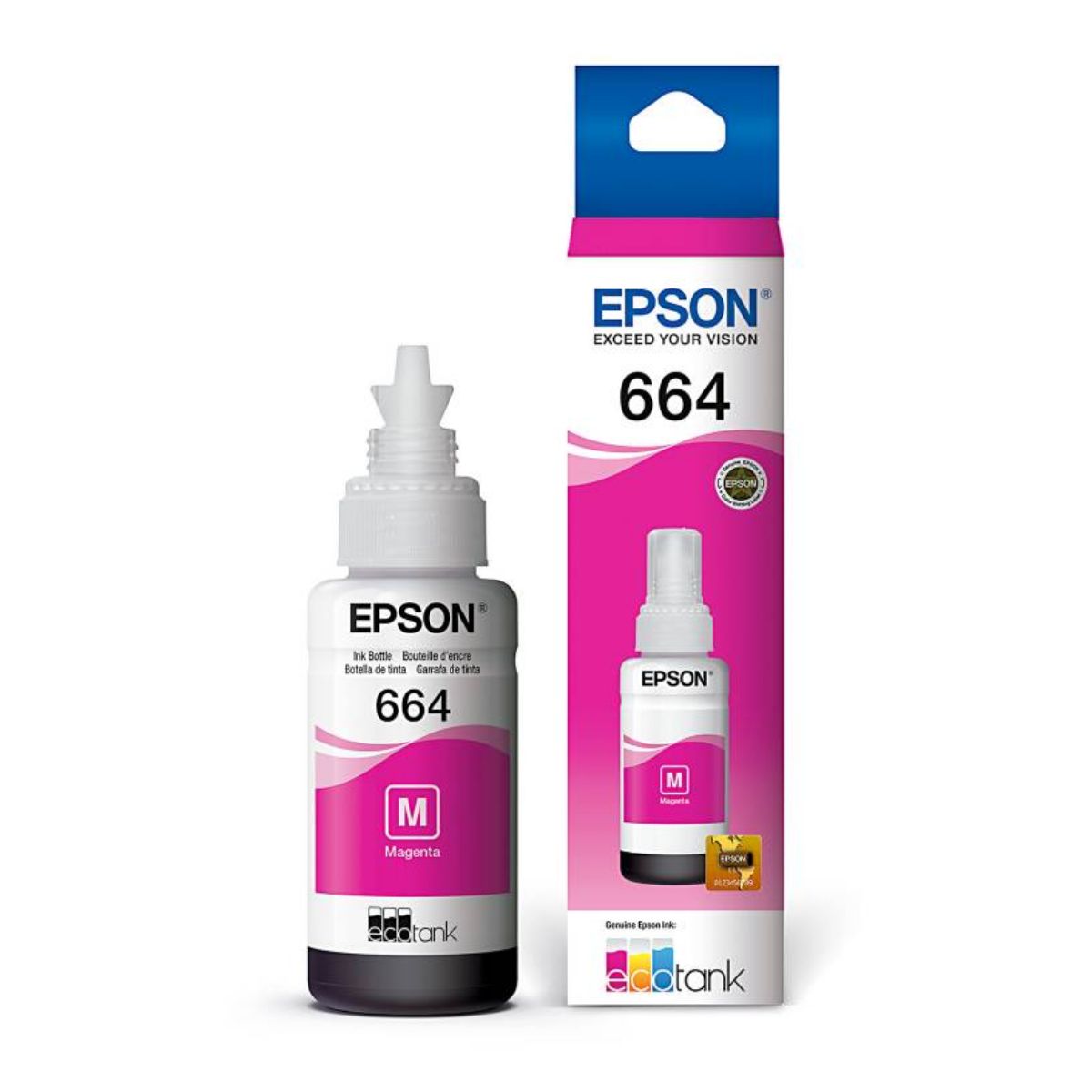 EPSON - Tinta Epson 664 Magenta Botella 70ML