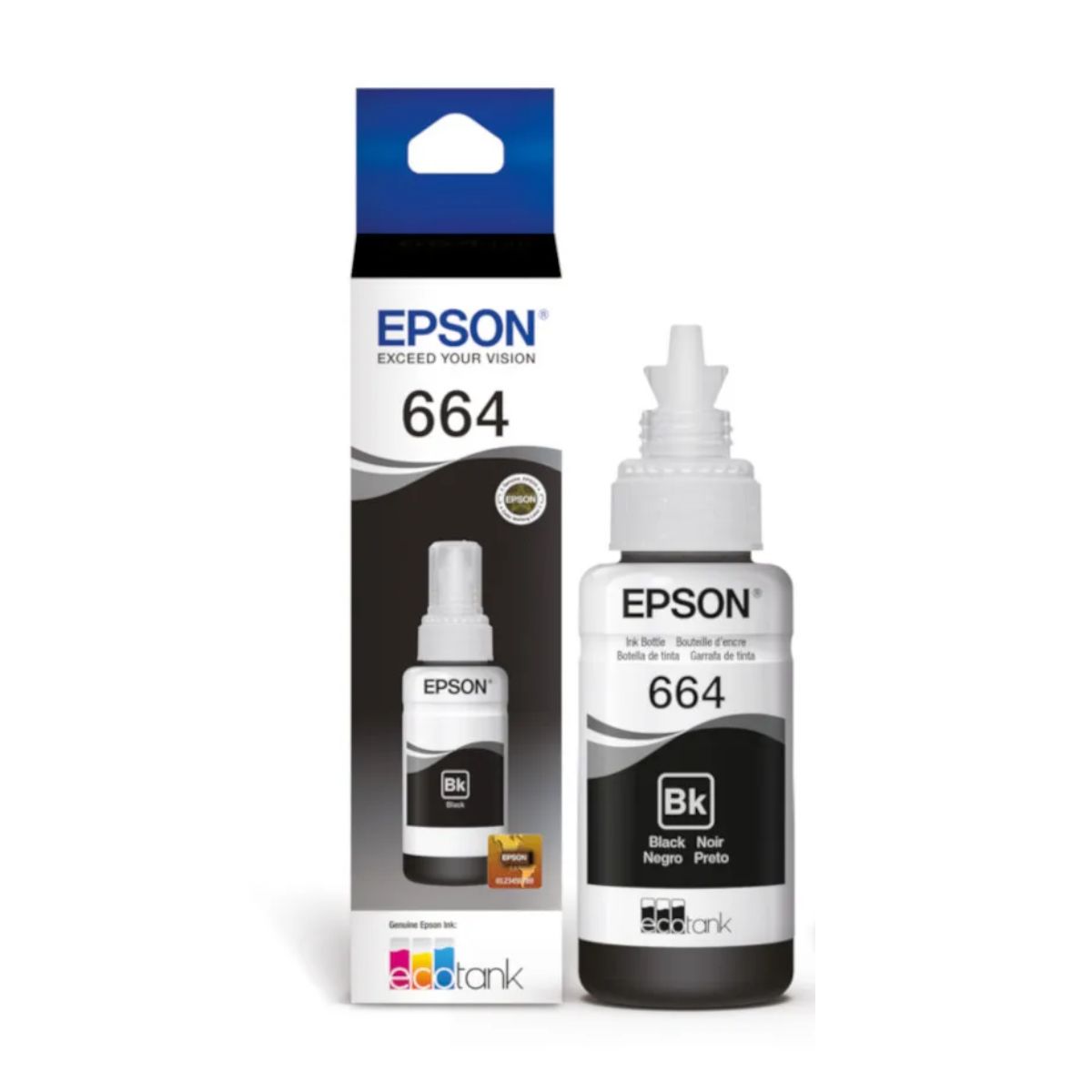 EPSON - Botella Tinta Epson 664 Negro