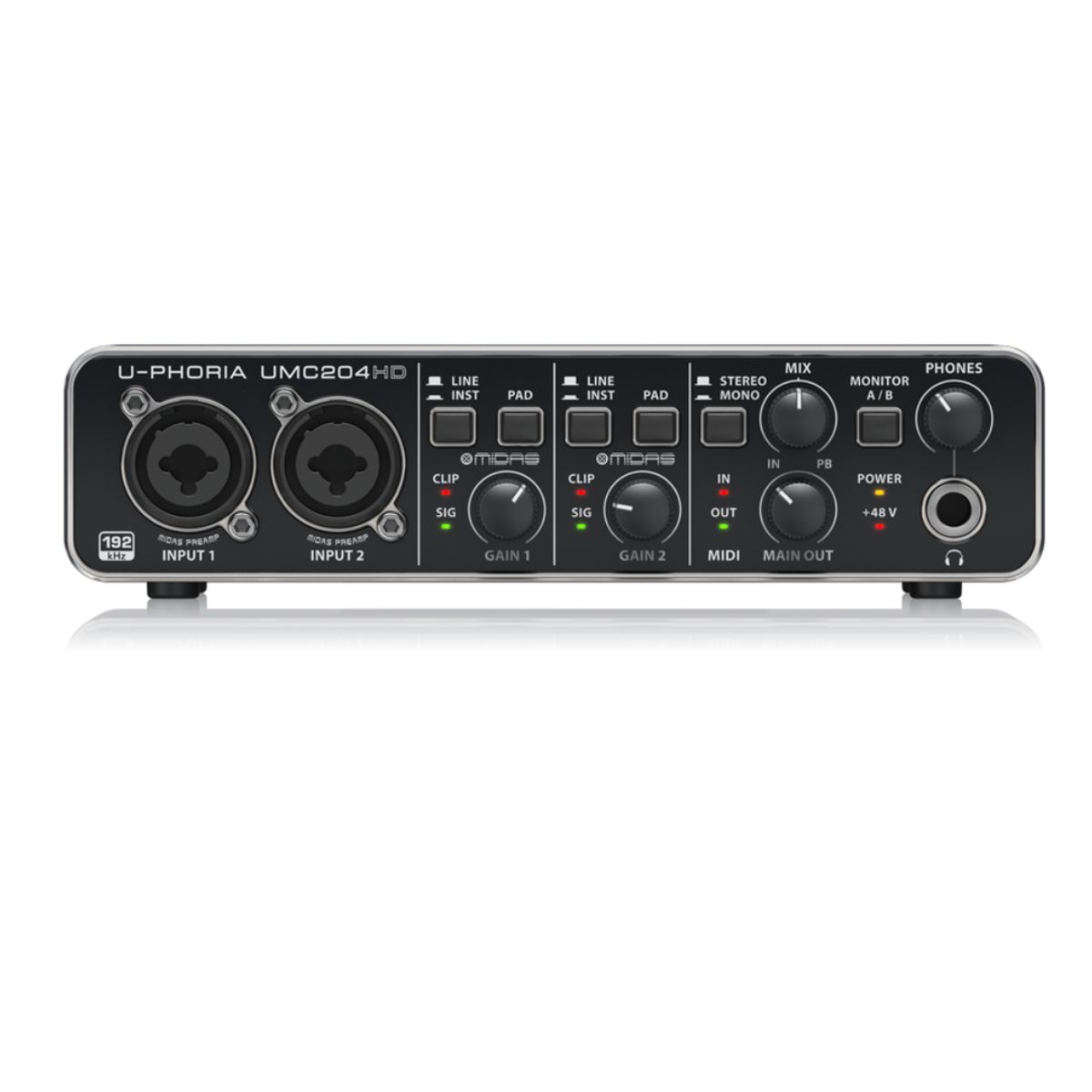 BEHRINGER - Interfaz de Audio Behringer - USB  UMC204HD
