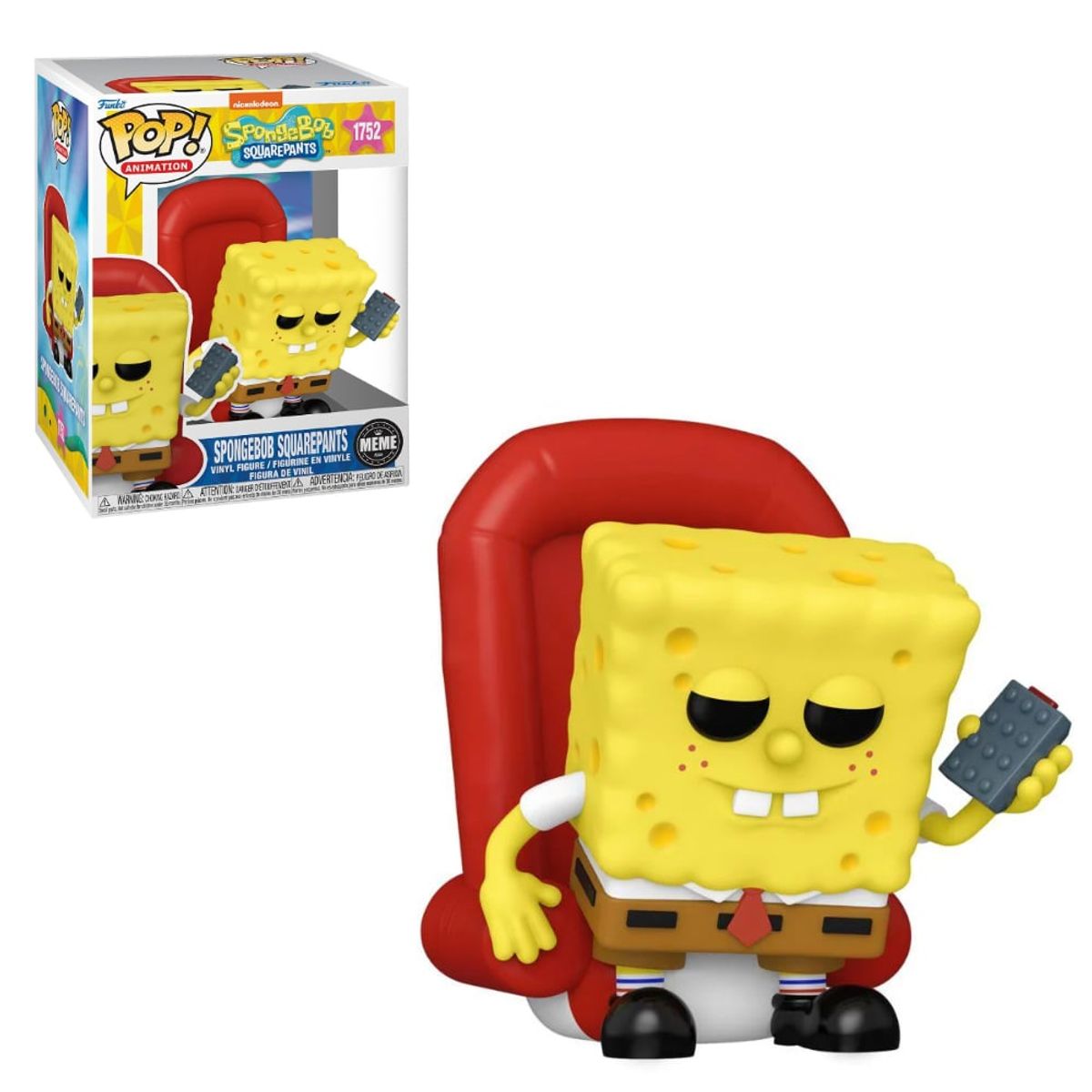FUNKO - Funko Pop Bob Esponja - Bob Esponja Meme 1752