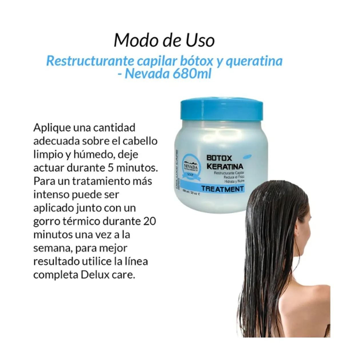 NEVADA NATURAL PRODUCTS - BOTOX KERATINA NEVADA RESTRUCTURANTE CAPILAR