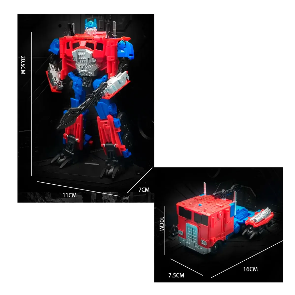 OEM - Robot Transformer Optimus Prime Juguete Acción