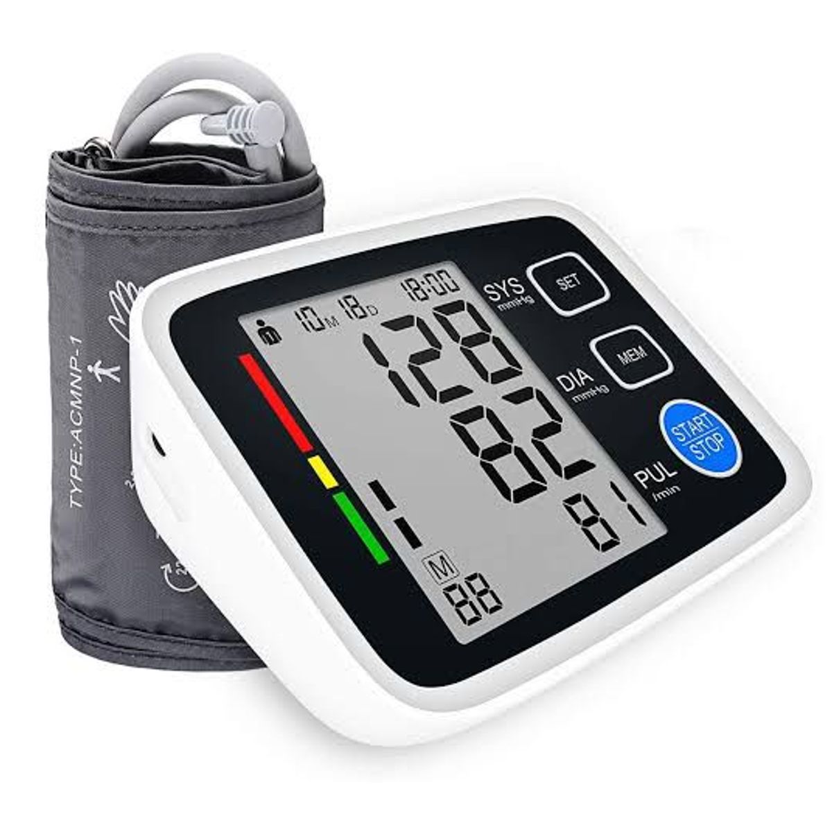 GENERICO - TENSIOMETRO DIGITAL DE BRAZO ALPHAGOMED U80EH