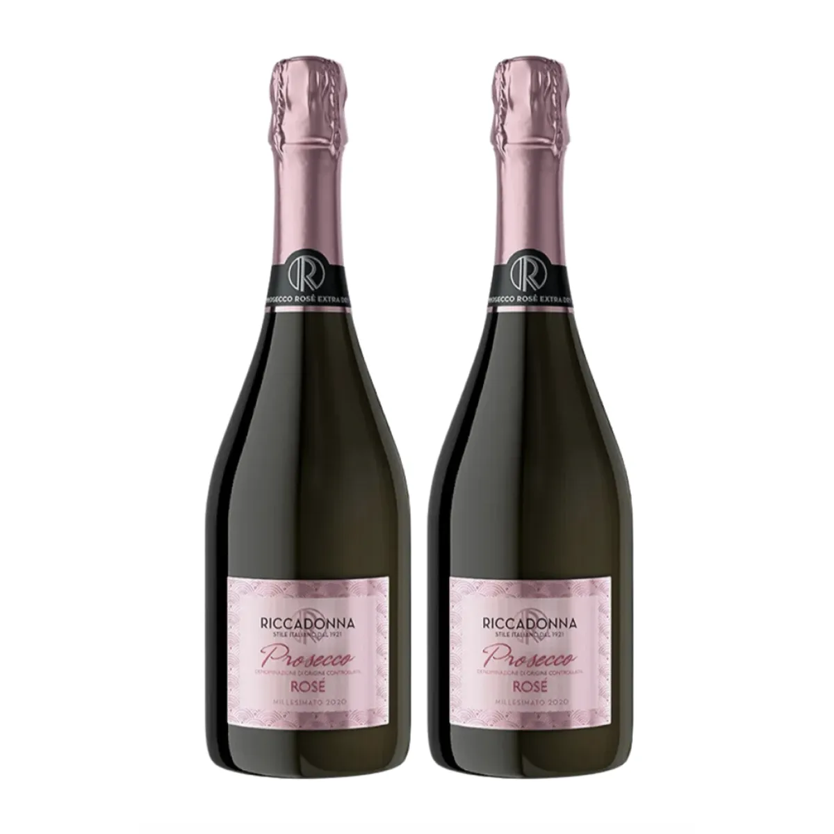 RICCADONNA - Pack X 2 Espumante Riccadonna Prosecco Rosé 750 Ml