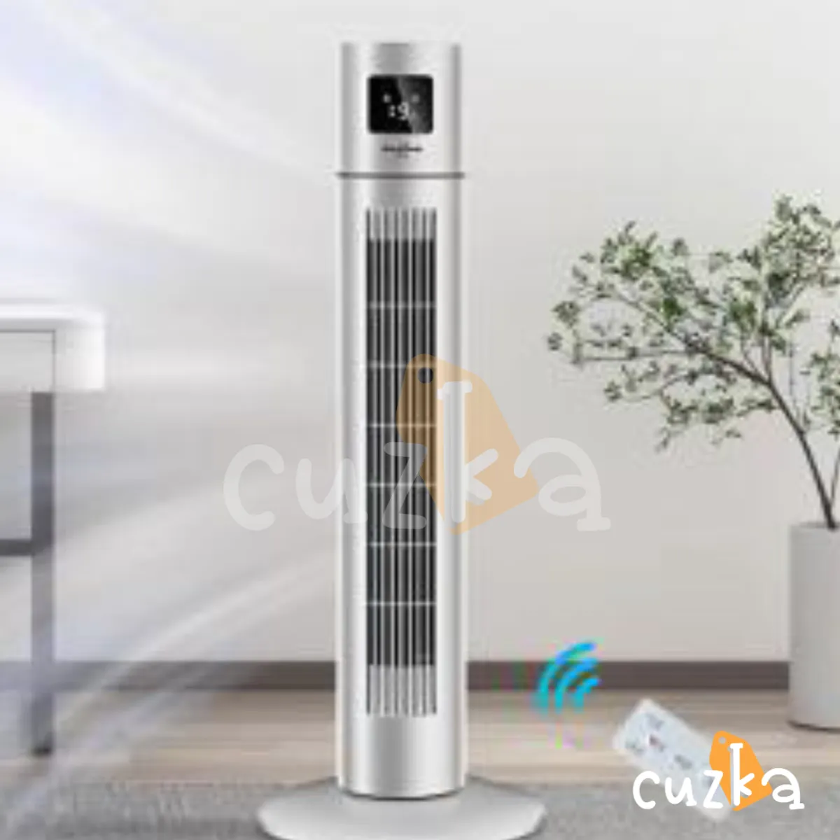 CASATEX - Ventilador de Aire Digital SMART Modelo Torre White