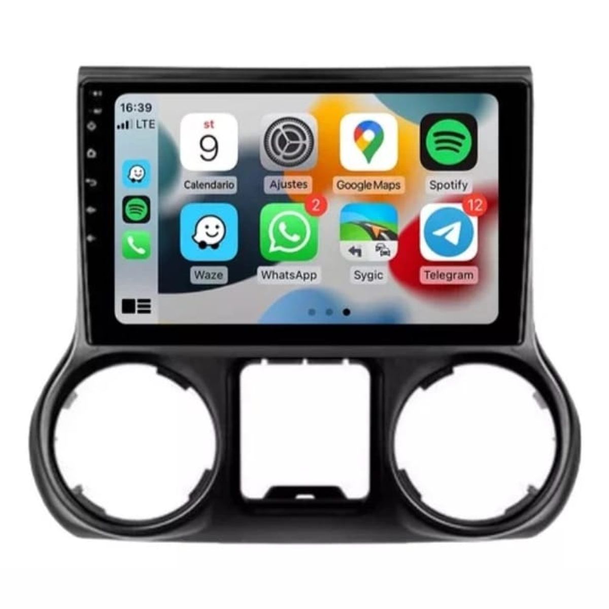 GENERICO - Autoradio android para Jeep Wrangler2010-2018 8core