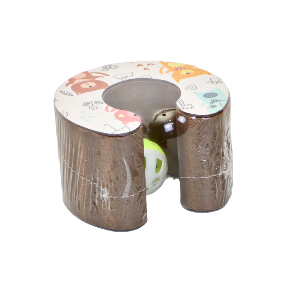 GENERICO - JUGUETE INTERACTIVO DE CARTÓN PARA RASCAR PARA GATOS