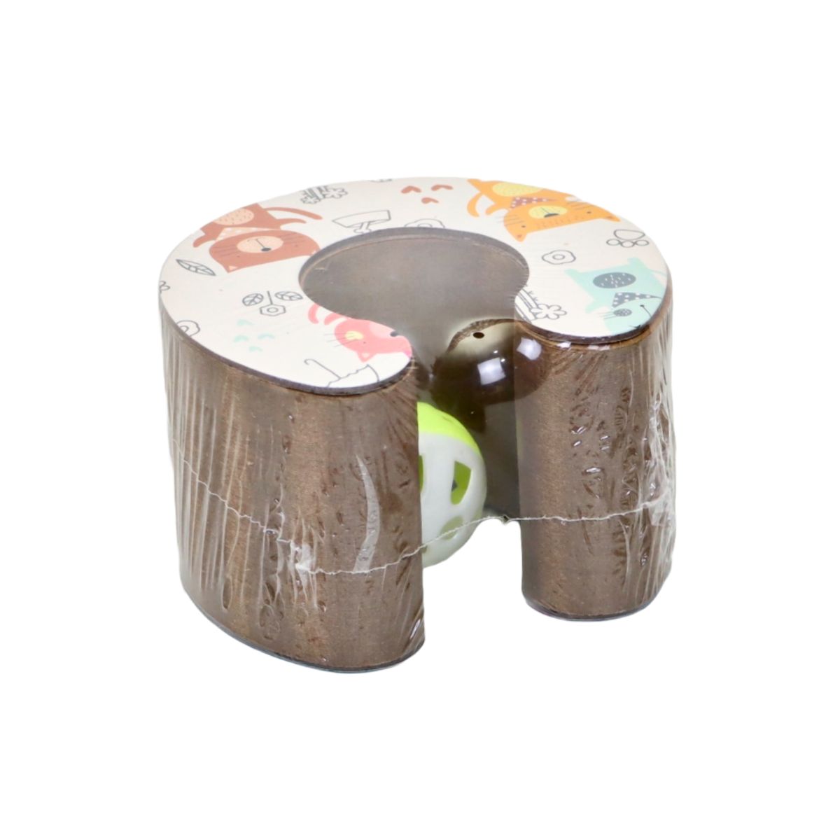 GENERICO - JUGUETE INTERACTIVO DE CARTÓN PARA RASCAR PARA GATOS