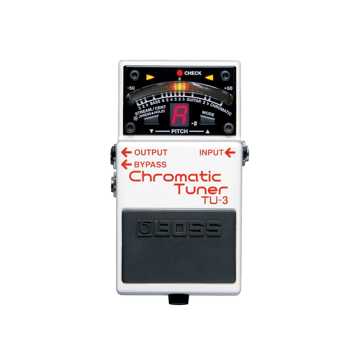 BOSS - Boss TU-3 - Afinador Piso Chromatic Tuner