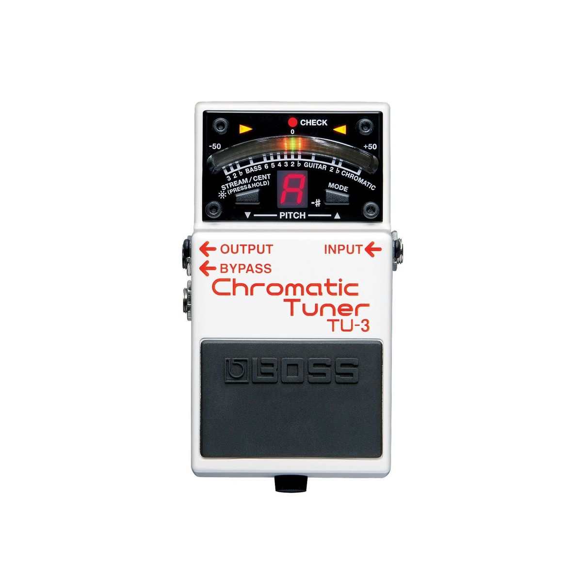 BOSS - Boss TU-3 - Afinador Piso Chromatic Tuner