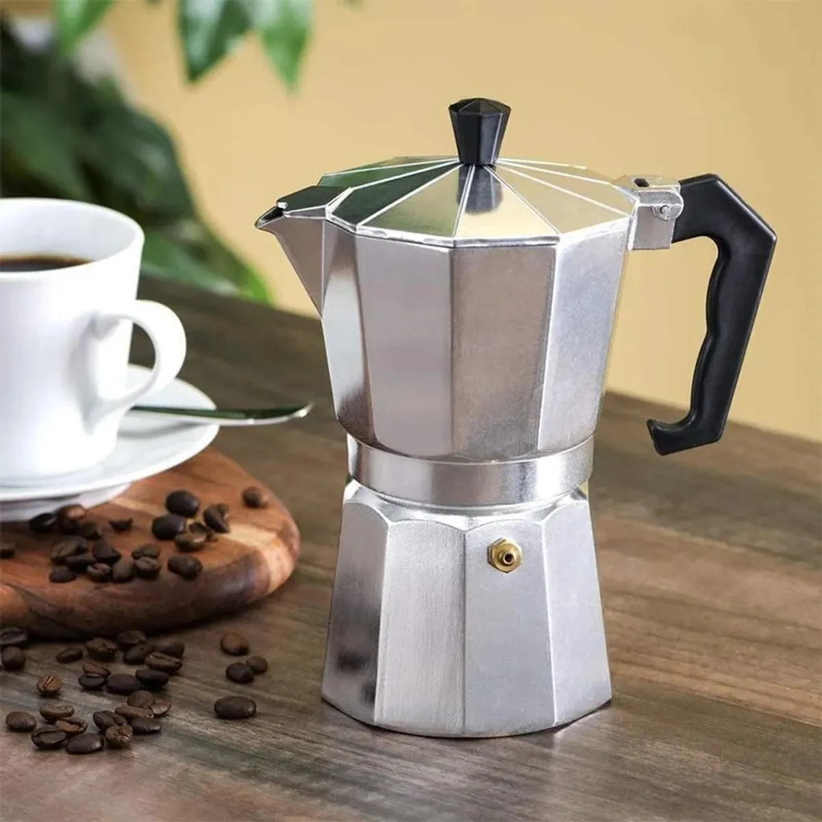 GENERICO - Cafetera italiana octogonal 12 tazas