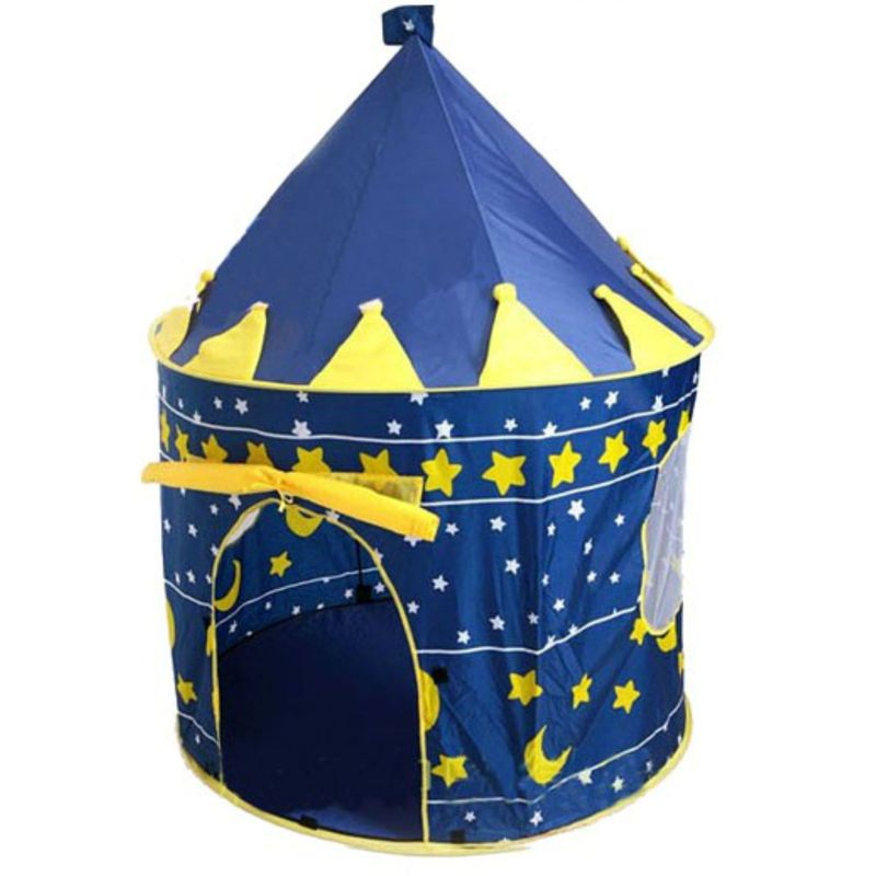 GENERICO - Carpa Castillo Azul Armable para Niños