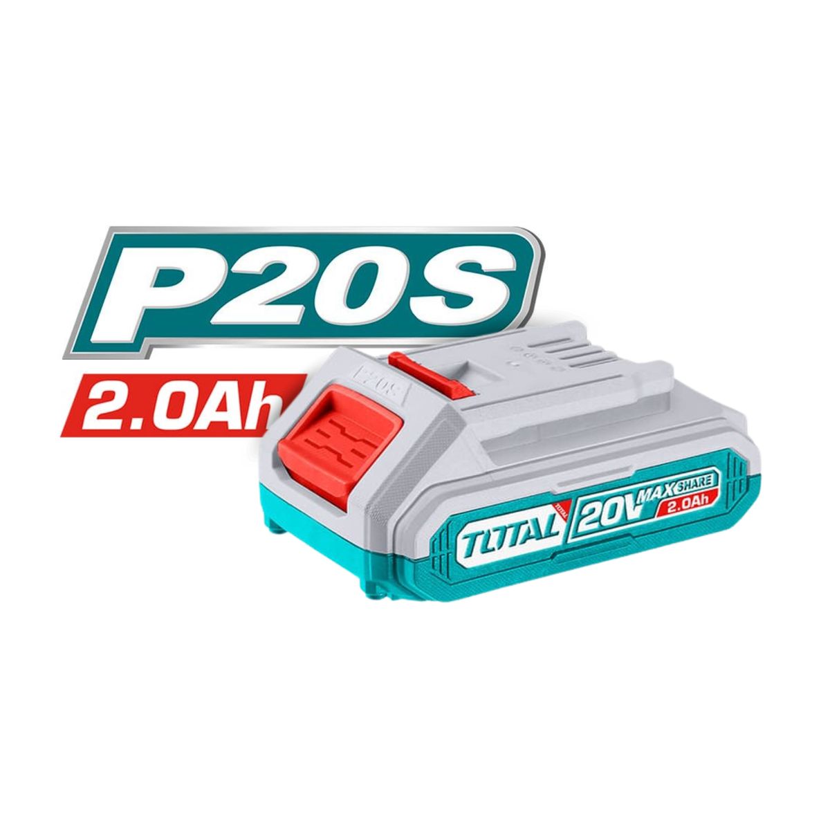 Total Tools - Set de 3 baterías inalámbricas 2.0Ah 20V Total