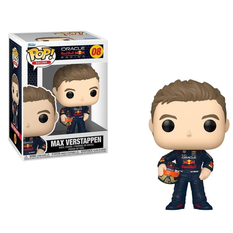FUNKO - Funko Pop Formula 1 - Max Verstappen 08